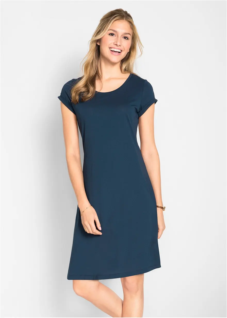 Shirtkleid aus reiner Bio-Baumwolle