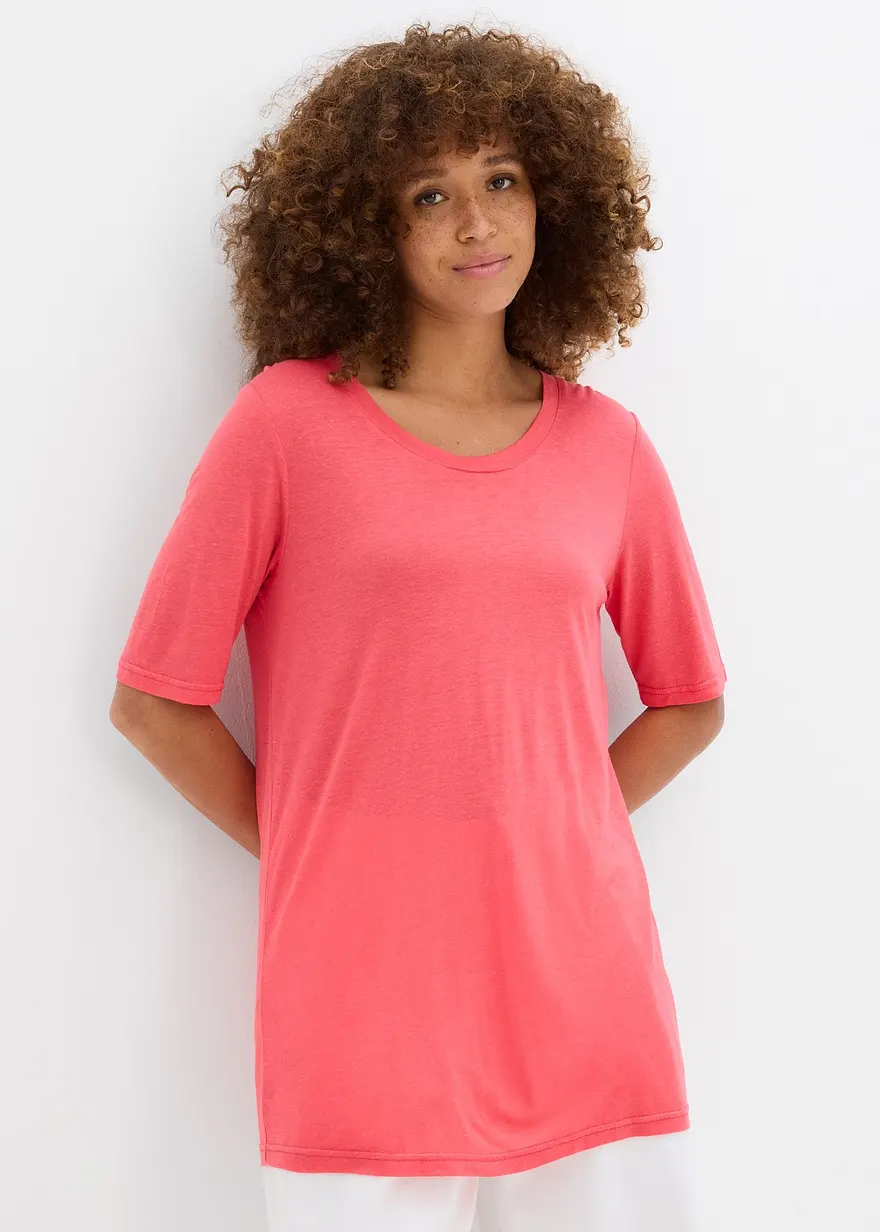 Longshirt aus softer Viskose