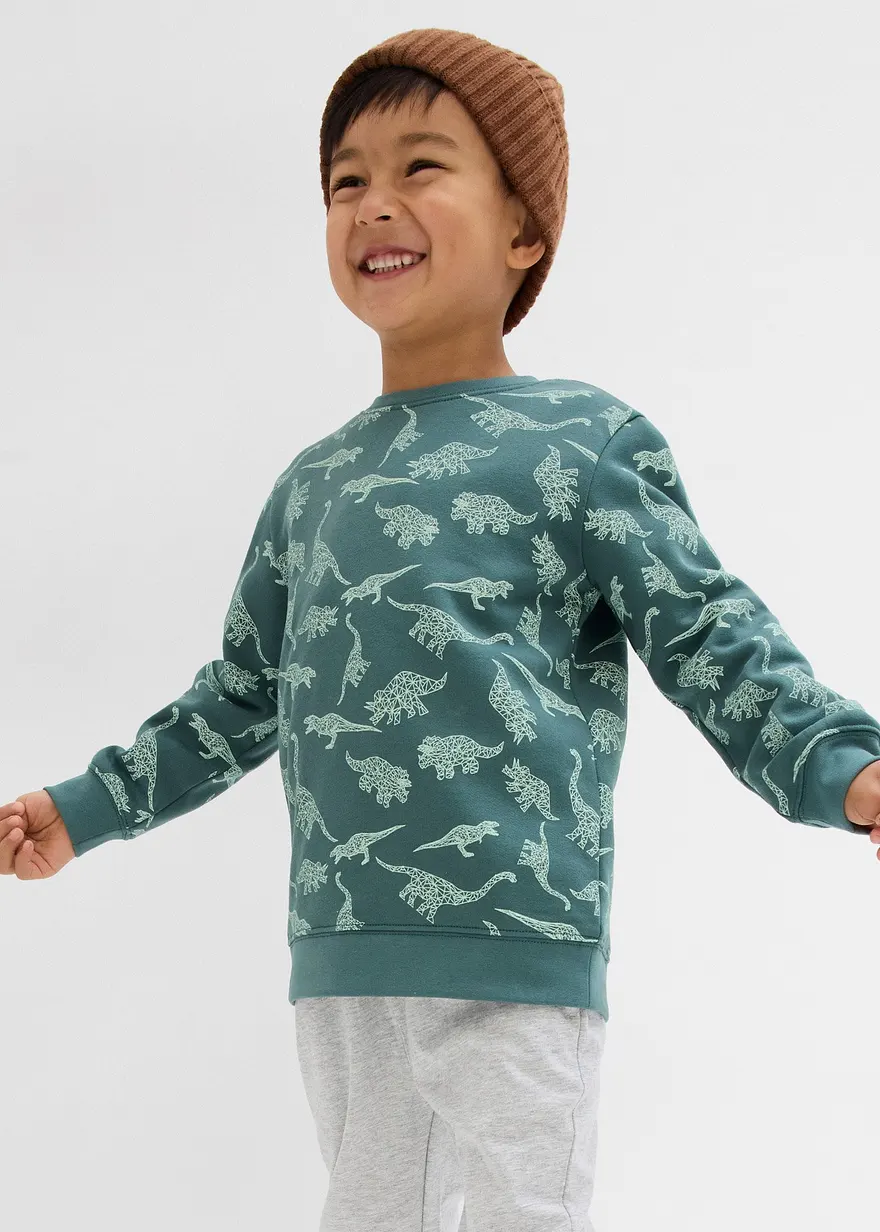 Sweatshirt aus weichem Baumwoll-Mix