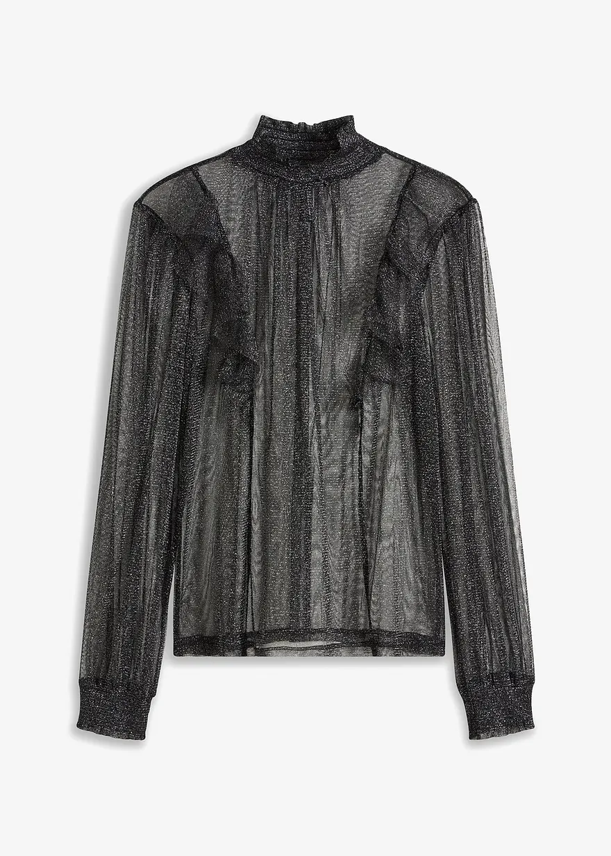 Transparente Bluse