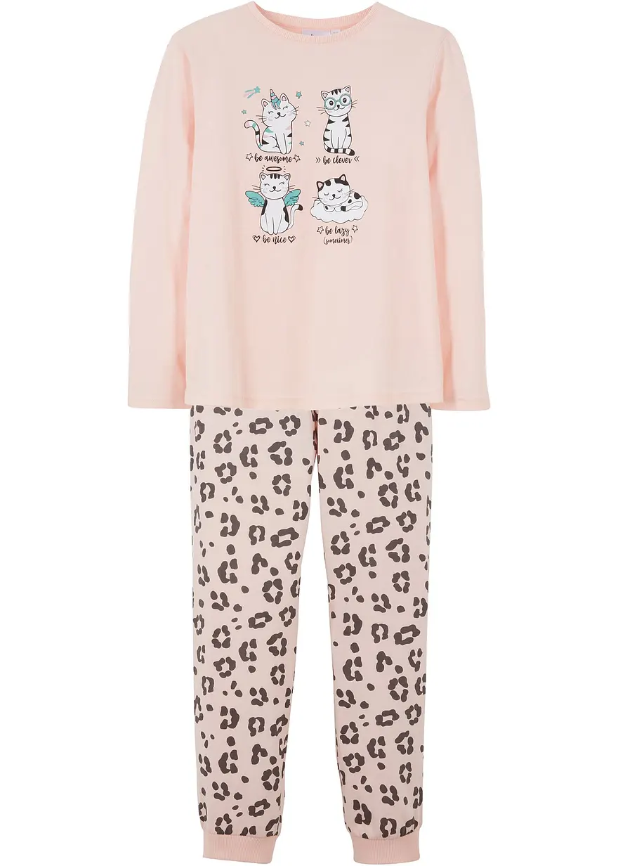 Pyjama aus reiner Bio-Baumwolle (2-tlg. Set)