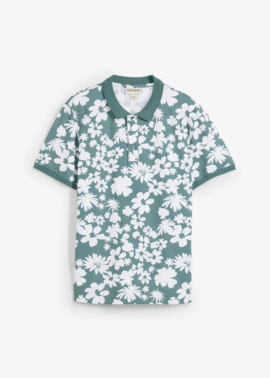 Piqué-Poloshirt aus reiner Bio-Baumwolle