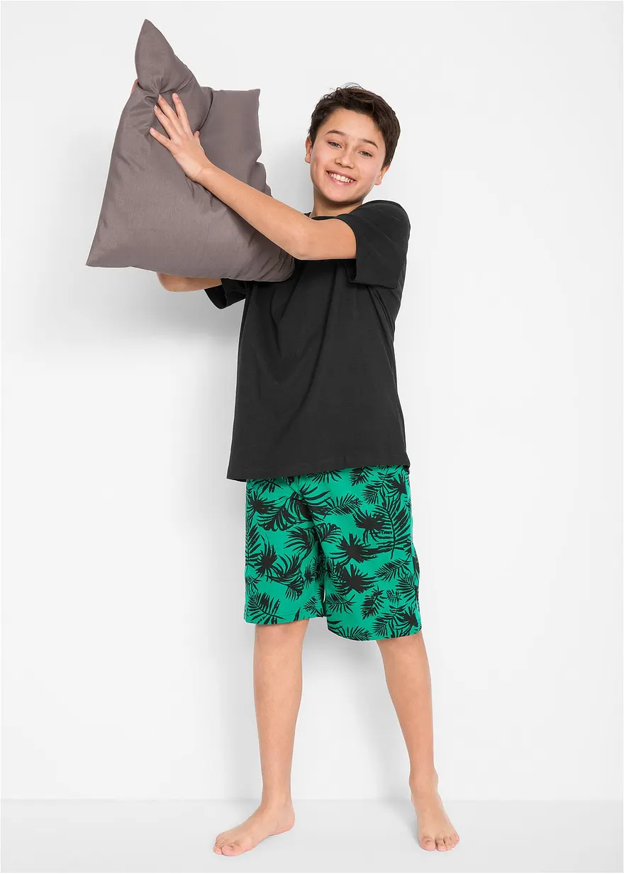 Shorty aus reiner Baumwolle (2-tlg. Set)