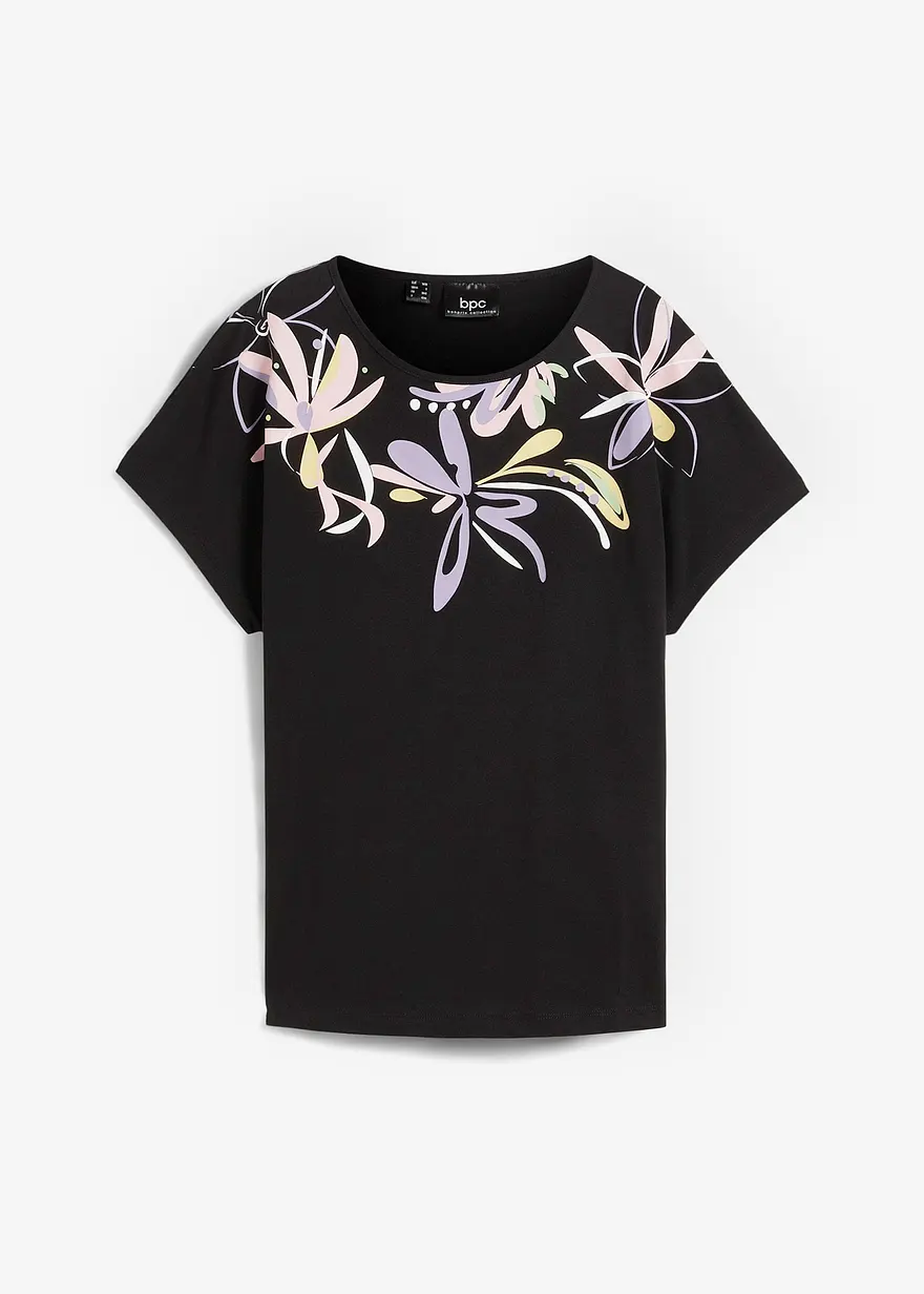 Baumwollshirt, ½ Arm