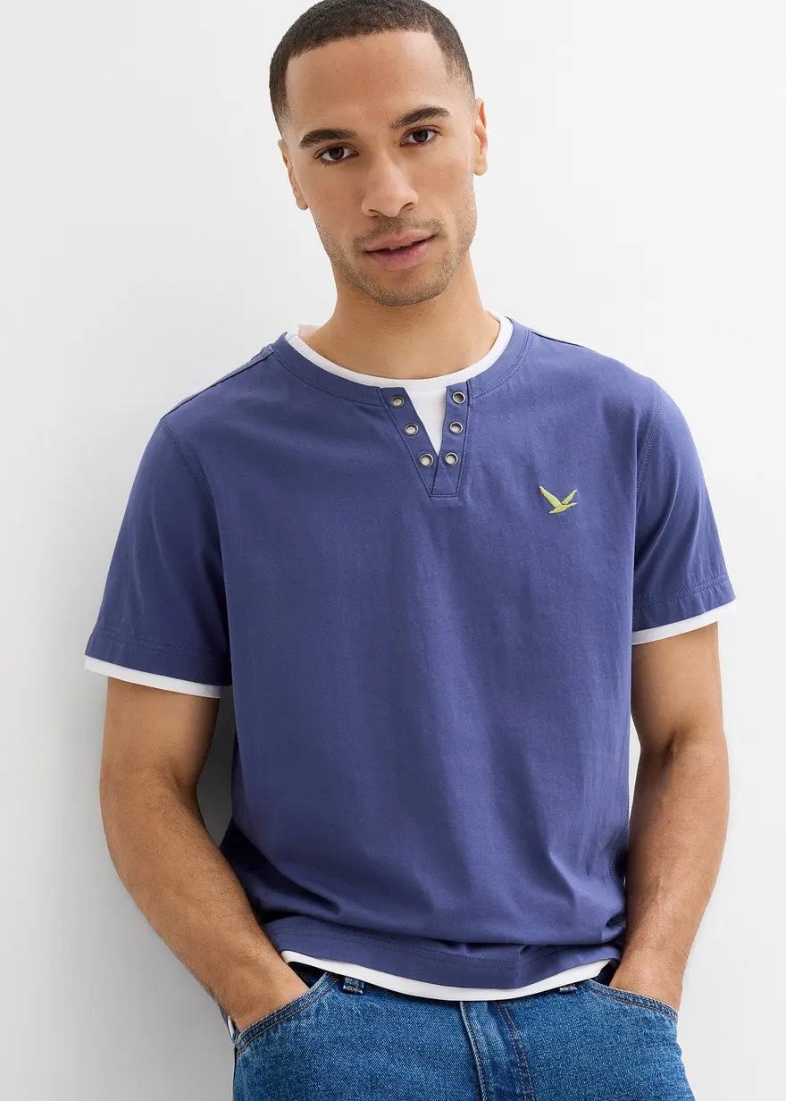 2 in 1 Shirt, Kurzarm (2er Pack)