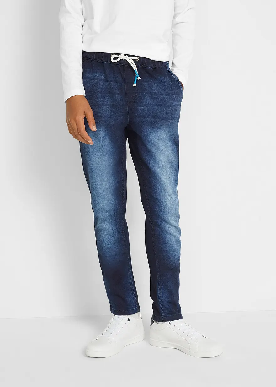 Regular Fit Sweat-Jeans, Straight