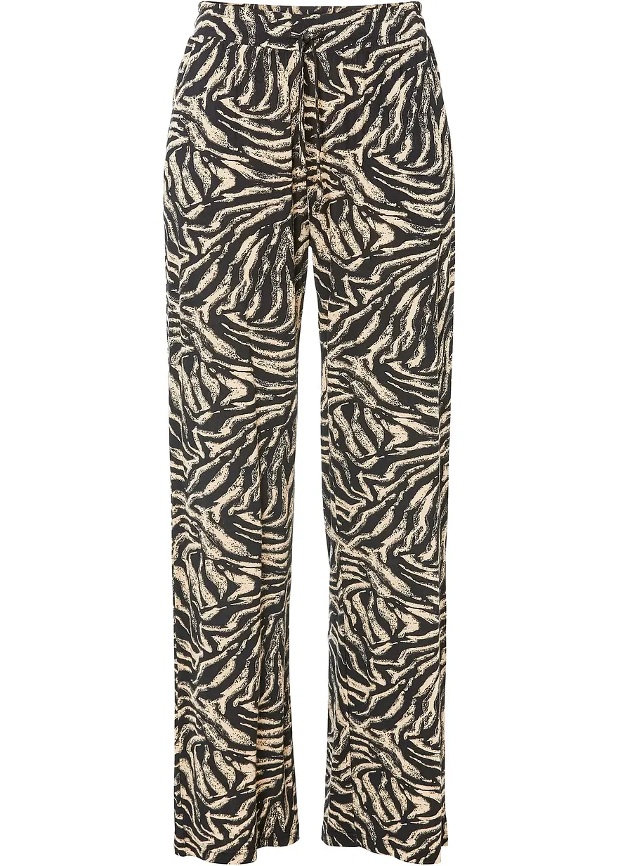 Jersey-Hose aus fließender Viskose