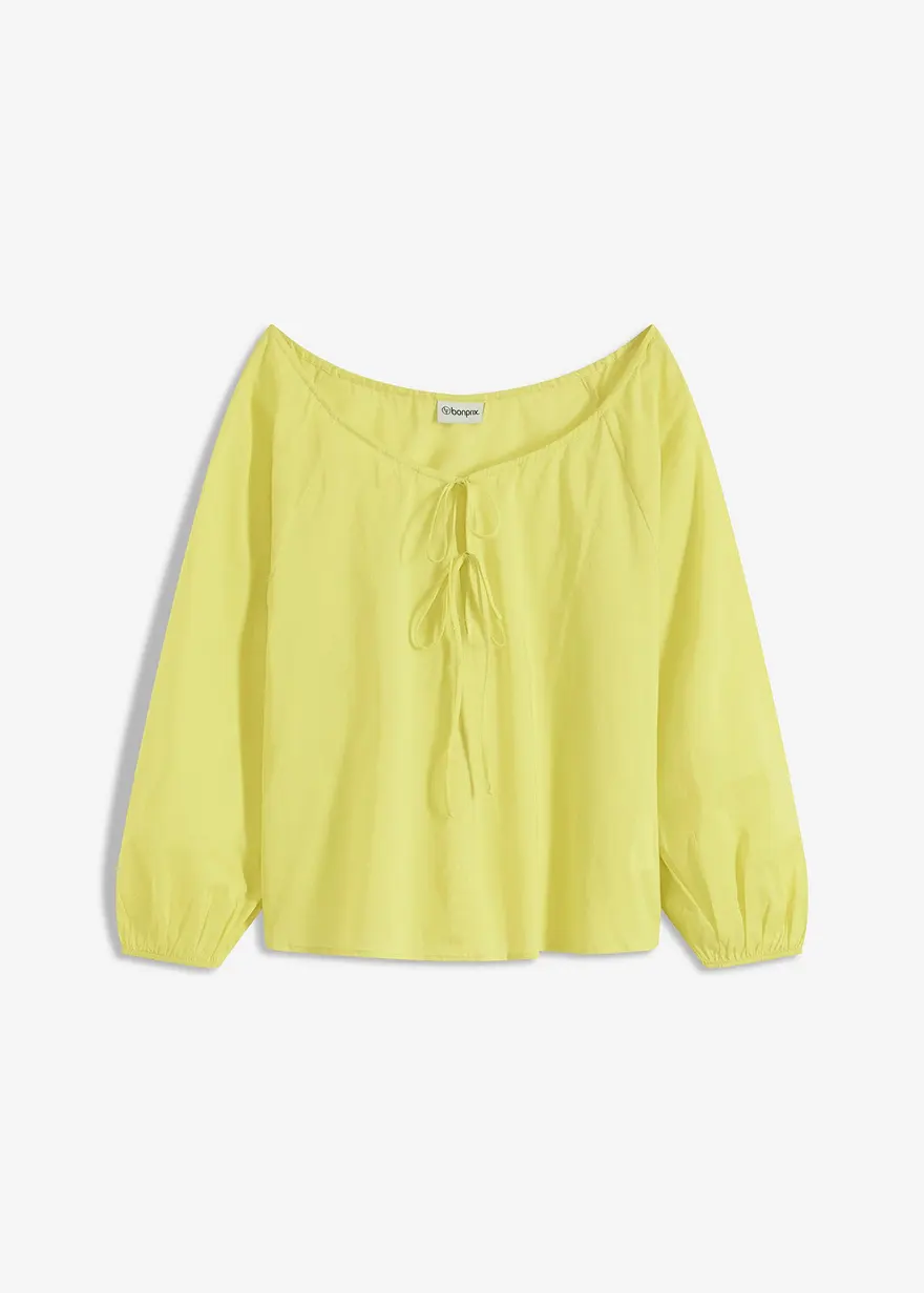 Bluse aus reiner Bio-Baumwolle