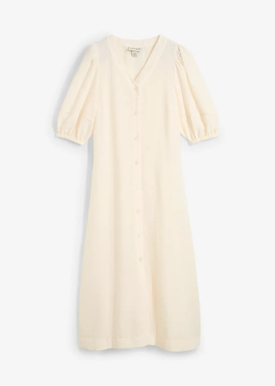 Ausgestelltes Midi-Kleid
