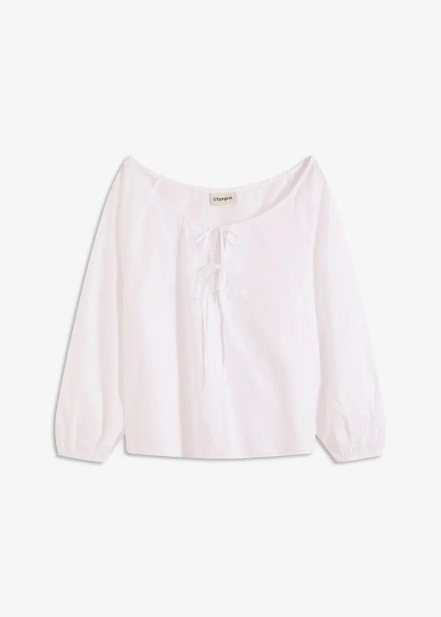 Bluse aus reiner Bio-Baumwolle