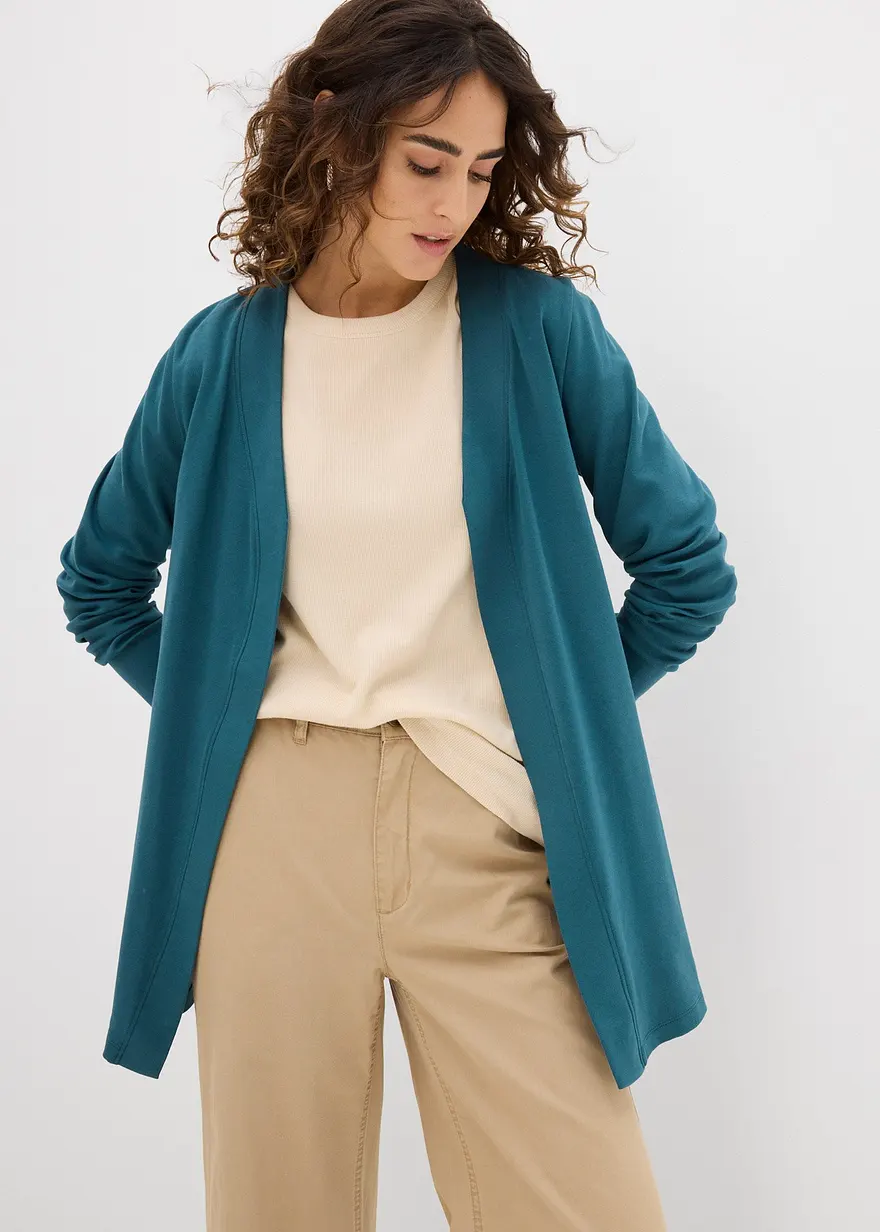 Shirtjacke aus reiner Bio-Baumwolle
