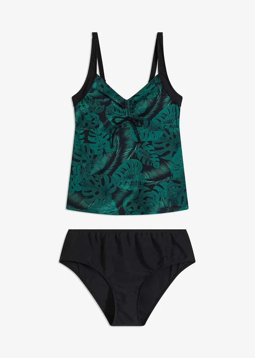 Tankini (2-tlg. Set) mit Raffung