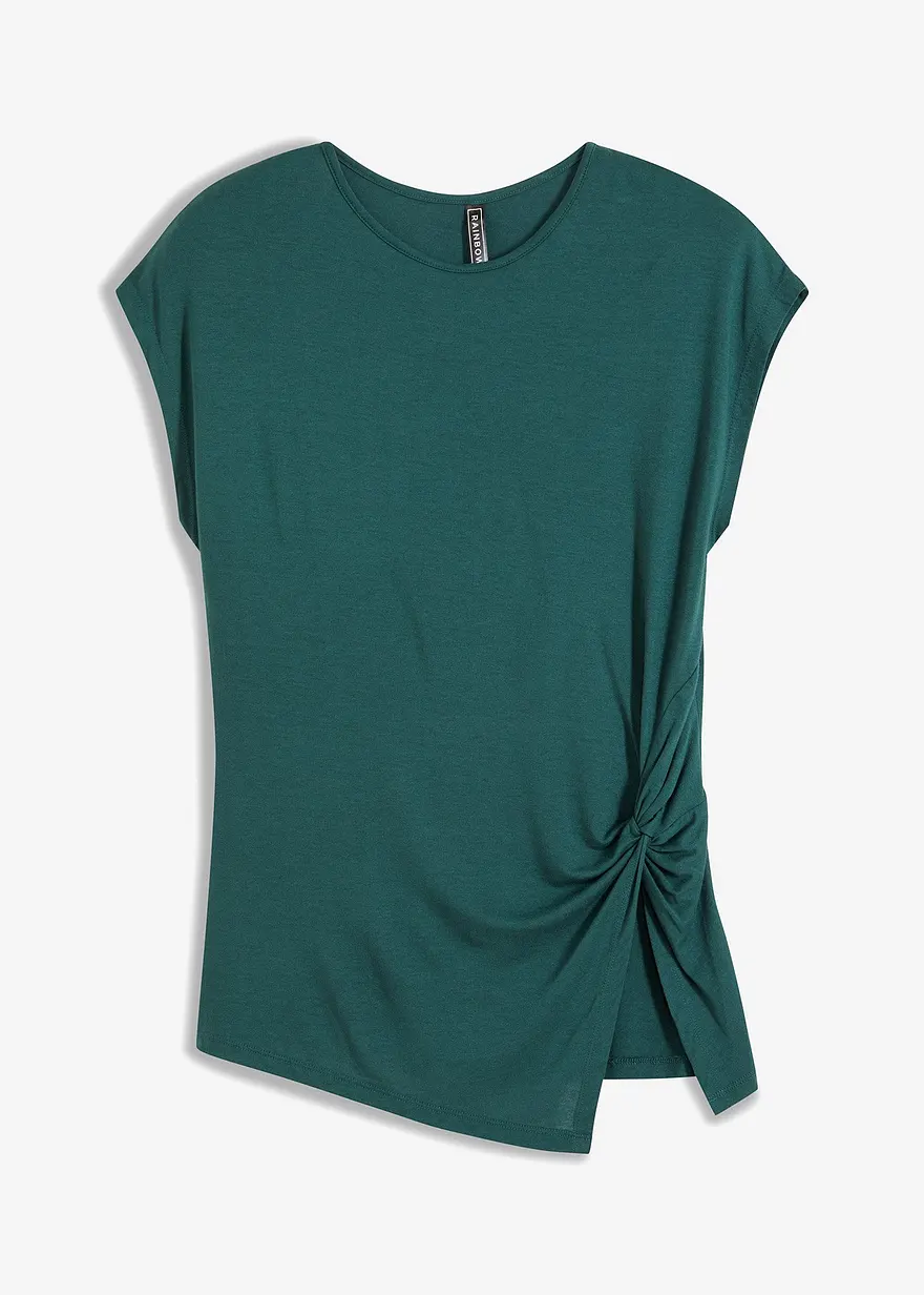 Shirt aus fließender Viskose