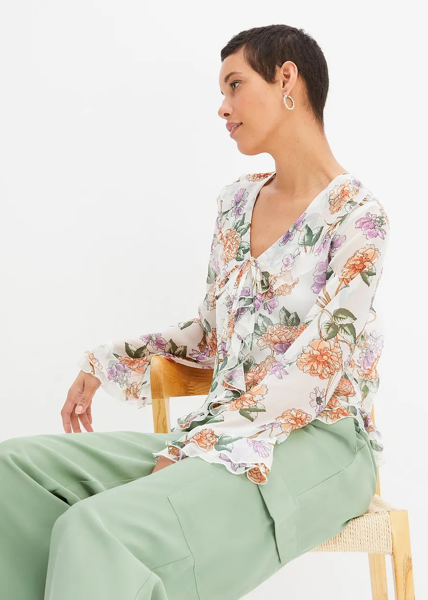 Chiffonbluse