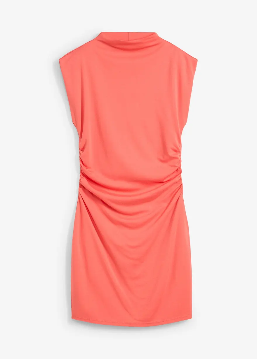 Minikleid mit seitlicher Raffung