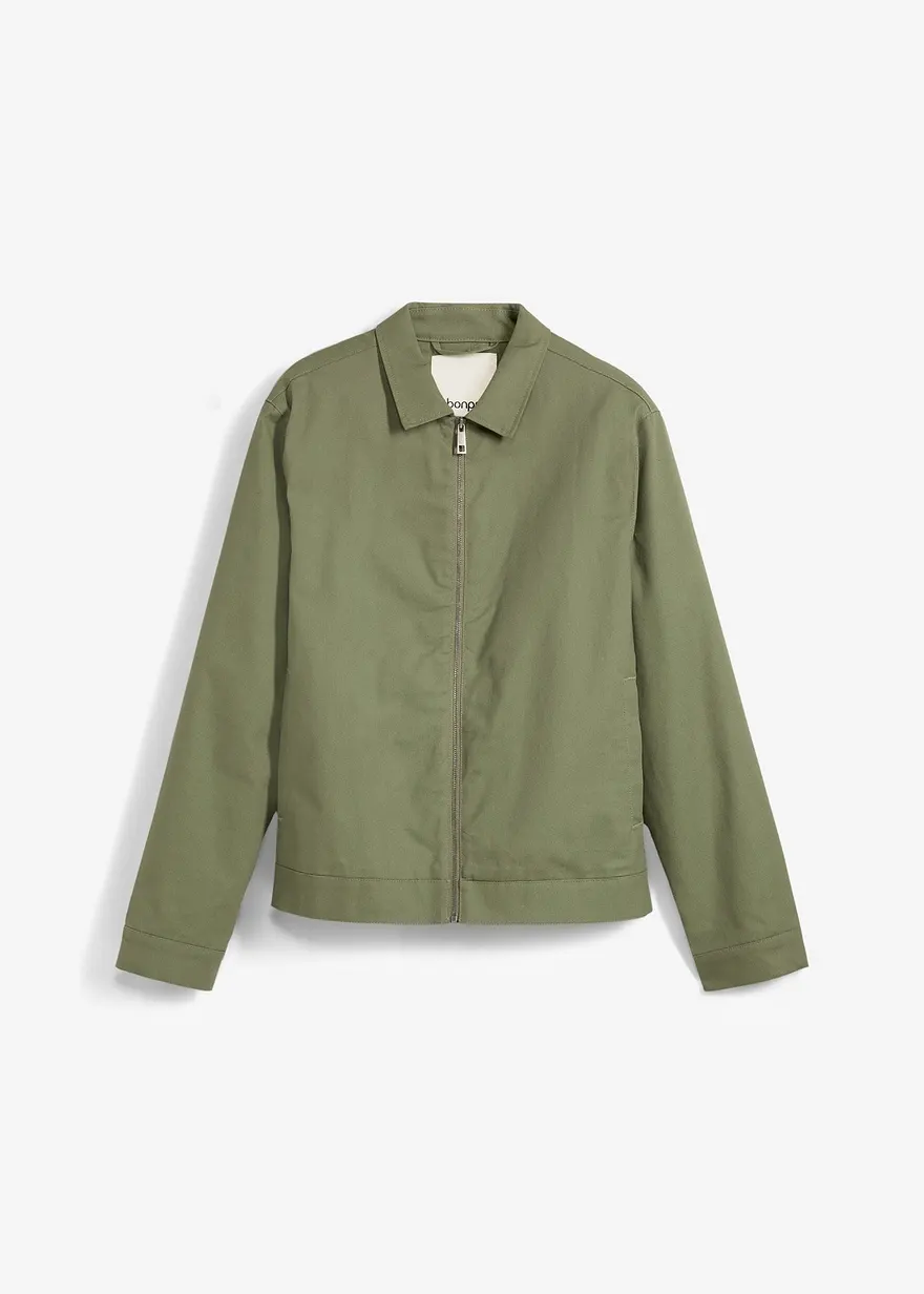 Übergangsjacke aus reiner Baumwolle