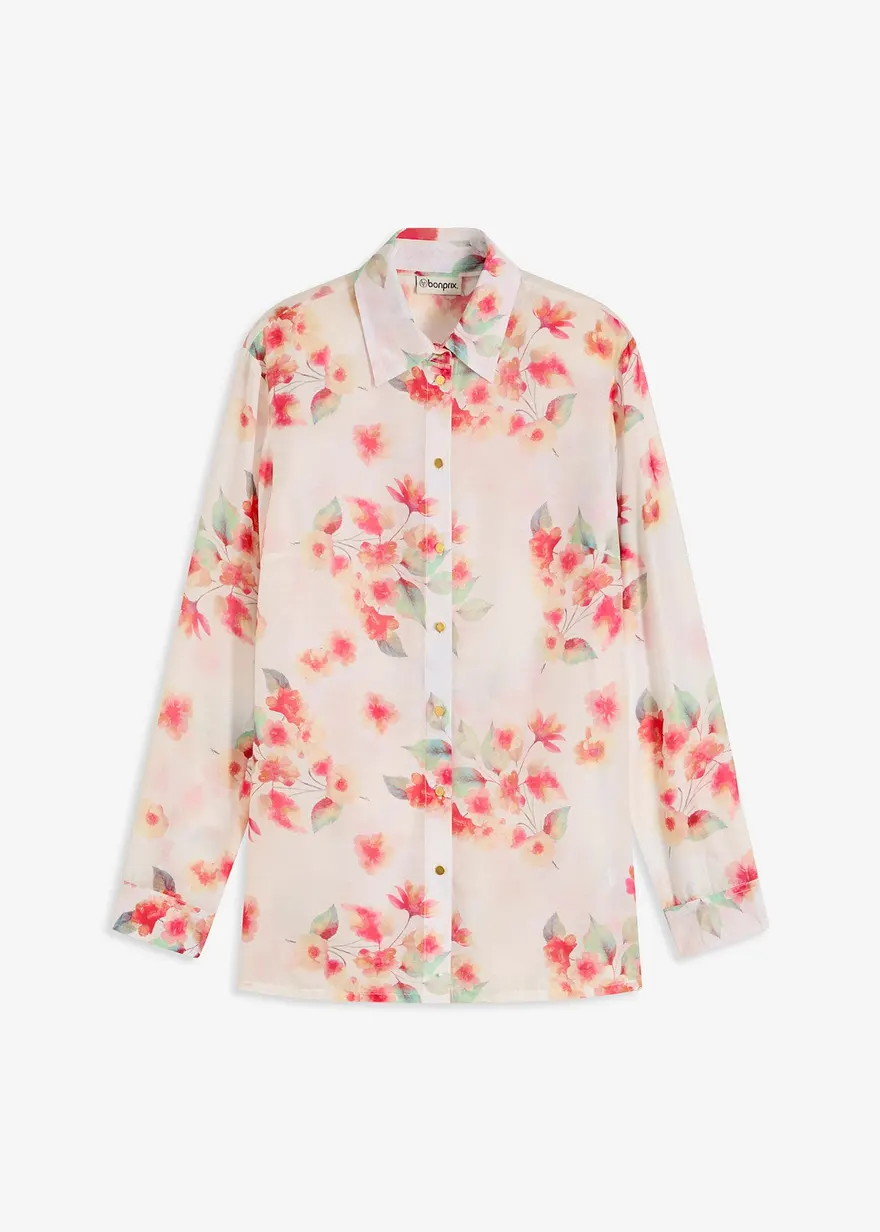 bedruckte Bluse