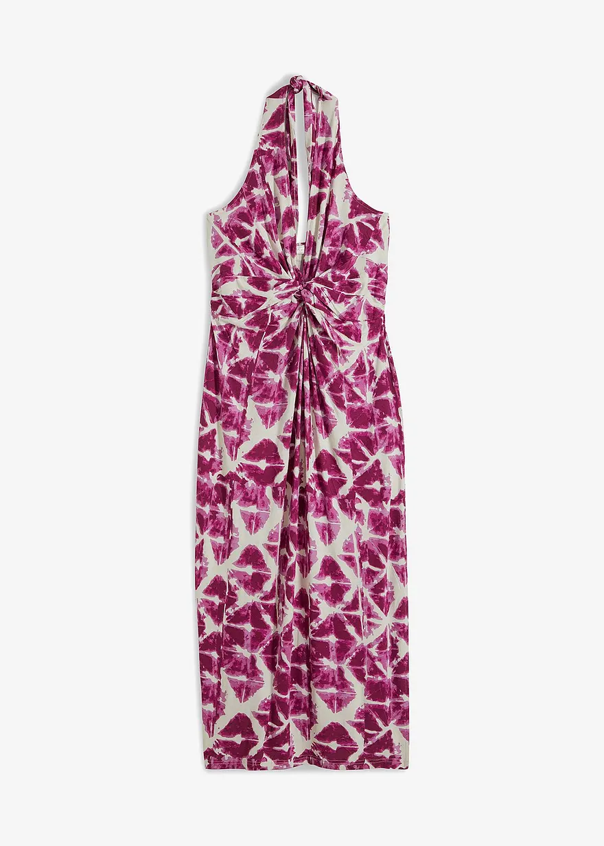 Jerseykleid mit Neckholder