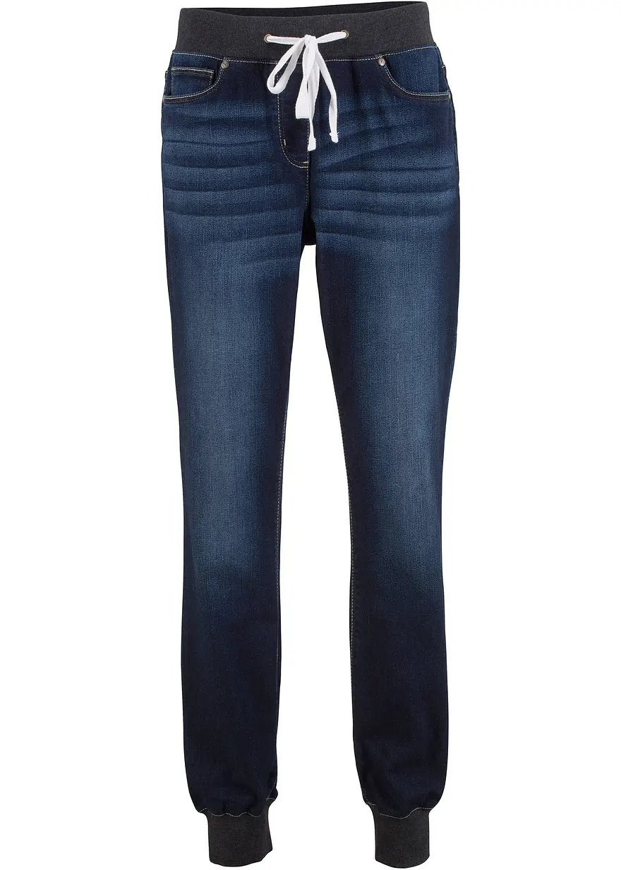 Boyfriend Jeans Mid Waist, Bequembund