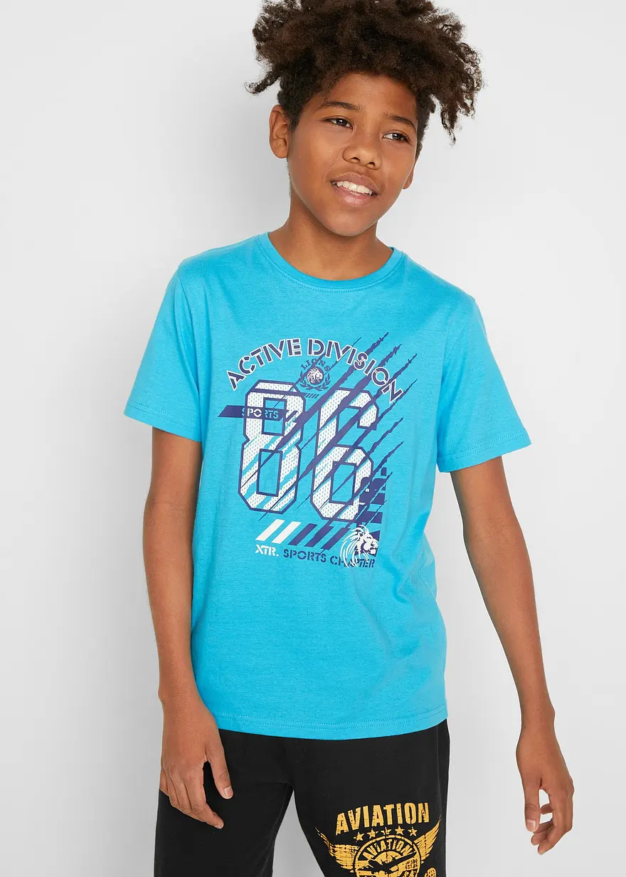 T-Shirt aus reiner Bio-Baumwolle (2er Pack)
