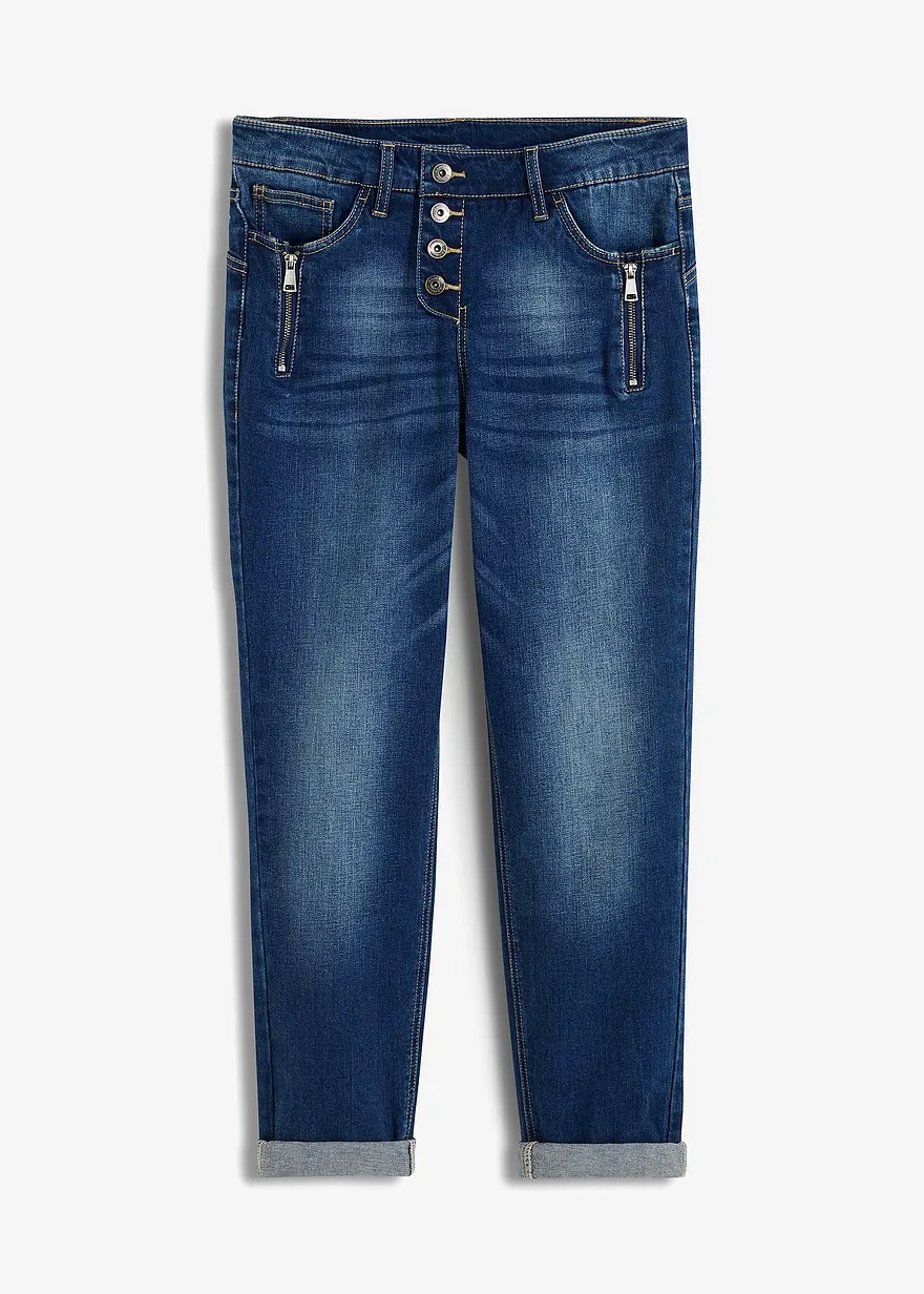 Boyfriend Jeans Mid Waist