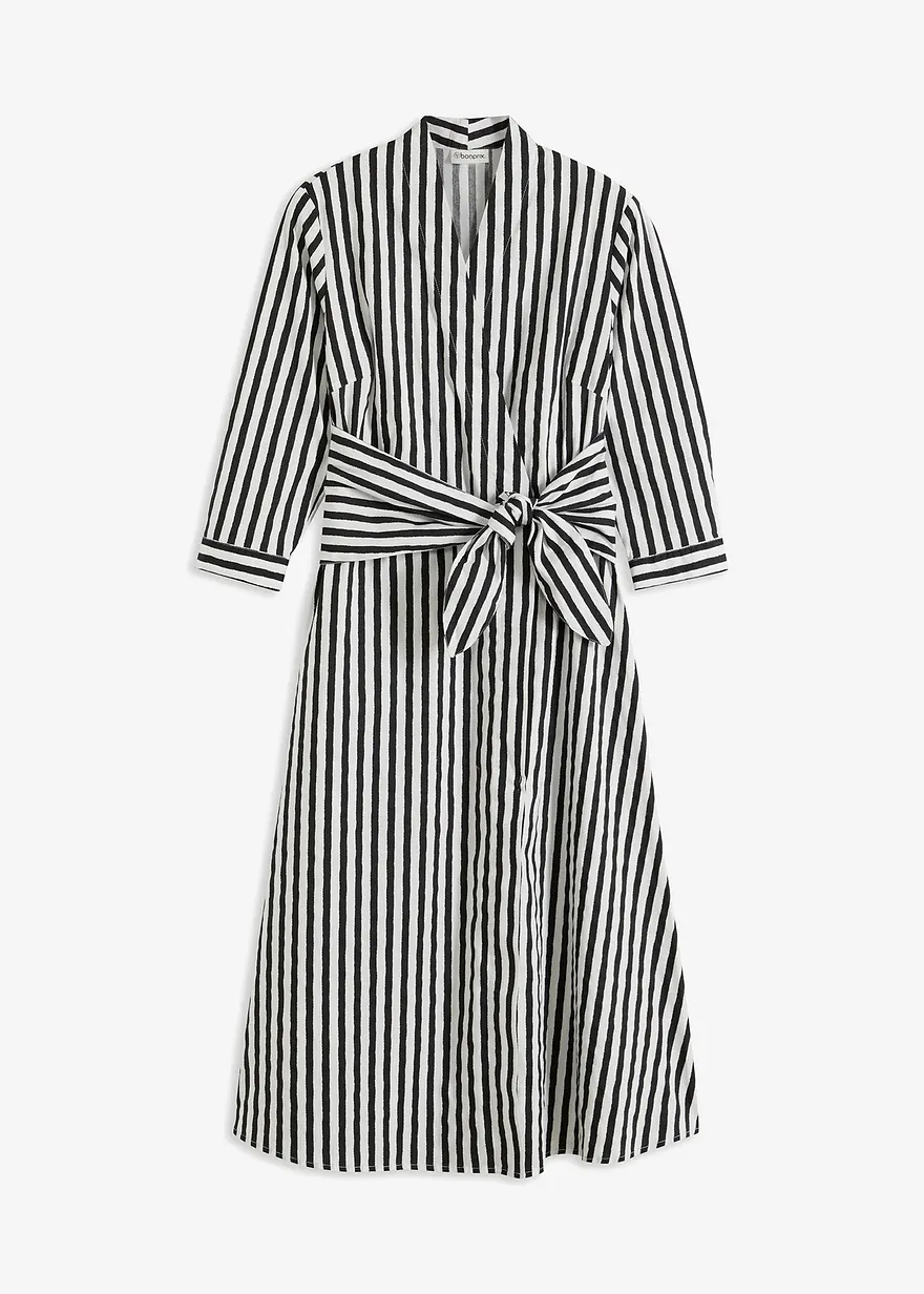 Midikleid mit Bindeband