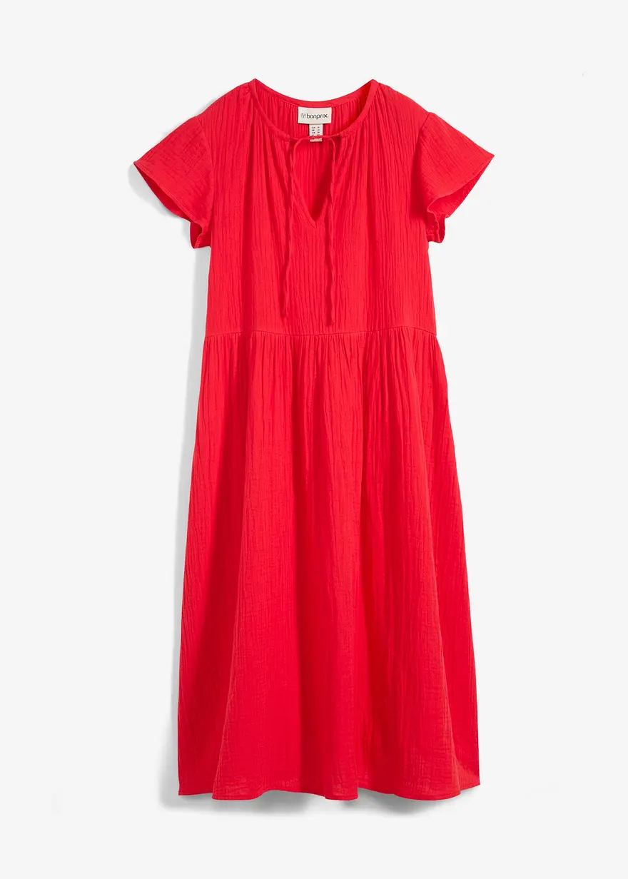 Kleid aus weichem Musselin