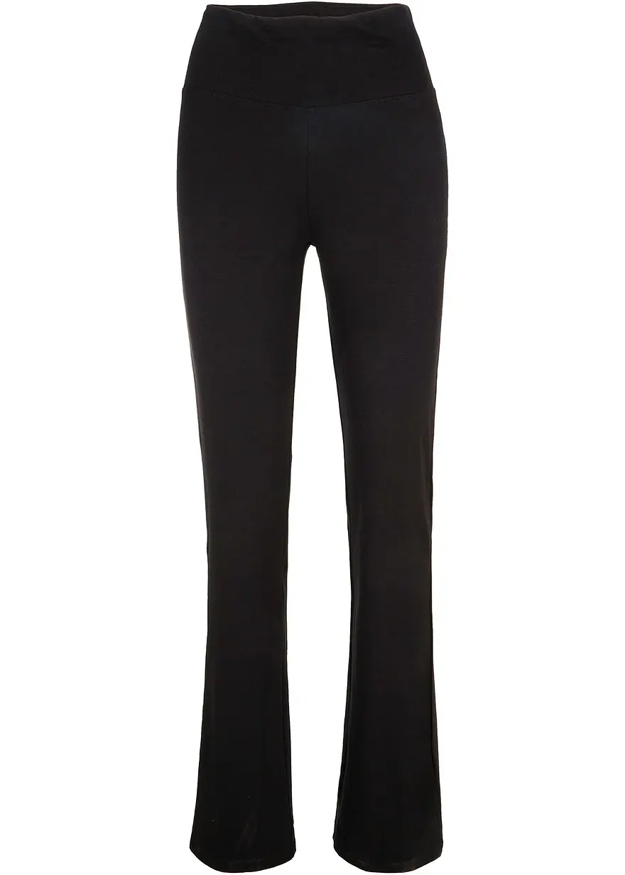Baumwoll-Leggings, Flared Leg