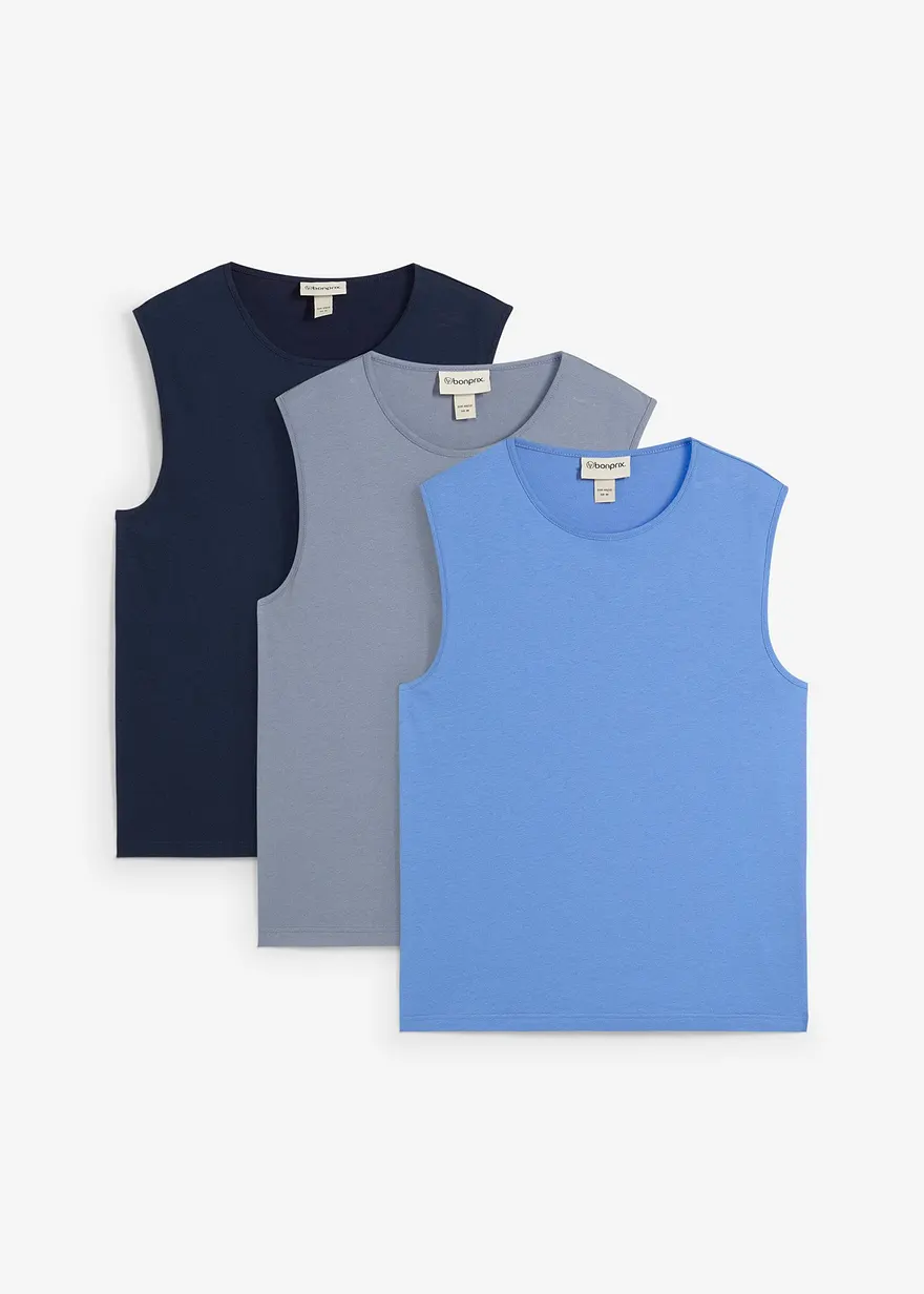 Muskelshirt (3er Pack)