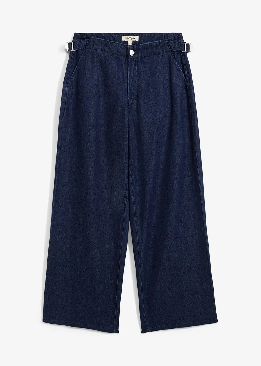 Loose Straight Jeans Mid Waist