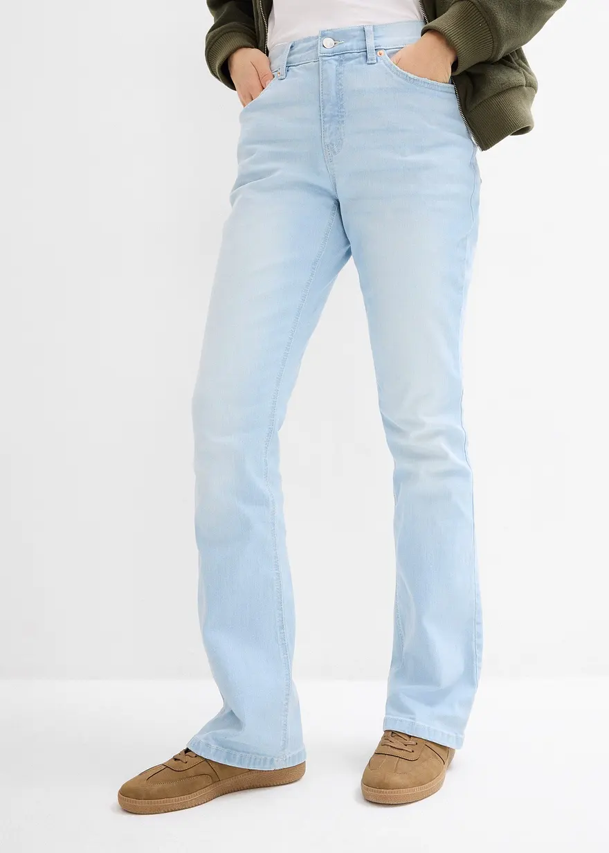 Bootcut-Jeans, High Waist