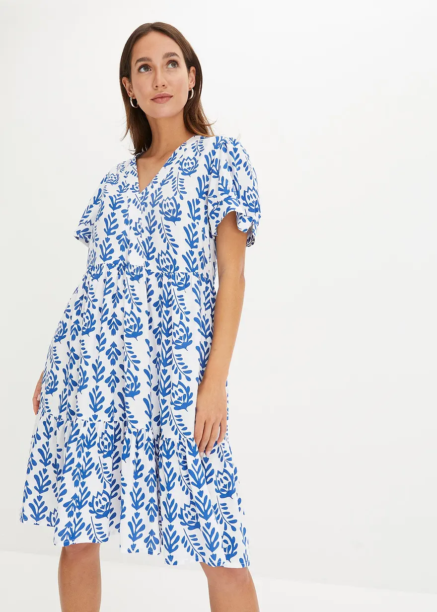 bedrucktes Tunika-Kleid