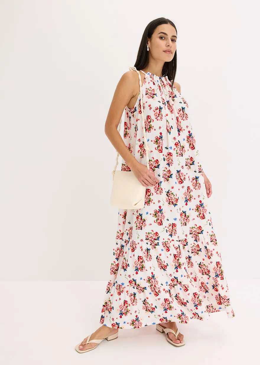 bedrucktes Maxikleid