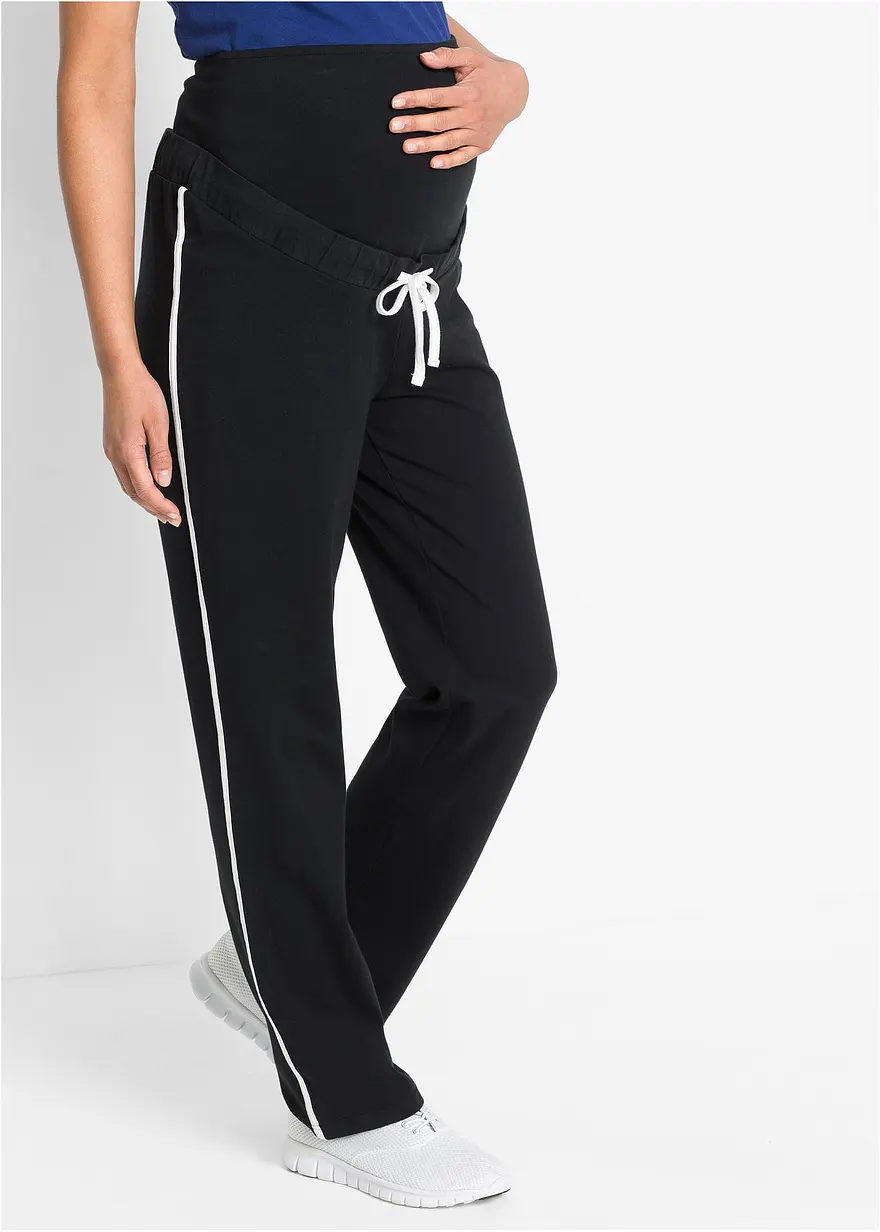 Umstands-Jogginghose mit Bio-Baumwolle, Straight Leg