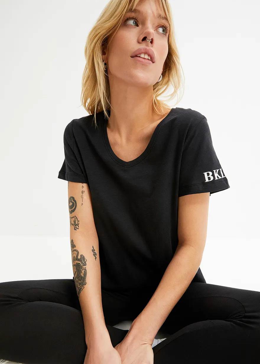 T-Shirt aus reiner Baumwolle