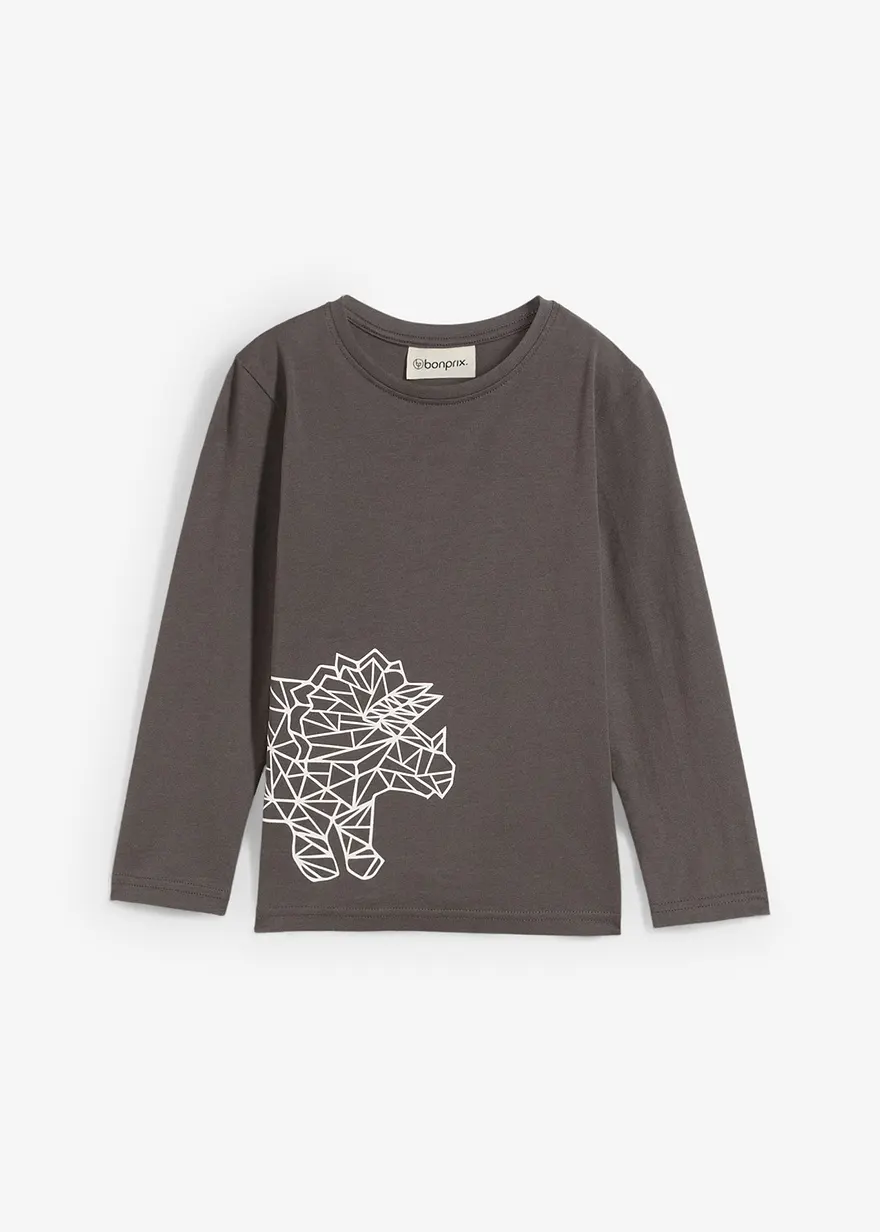 Langarmshirt aus reiner Bio-Baumwolle