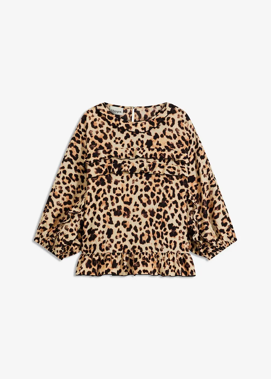 Bluse aus feinem Viskose-Mix