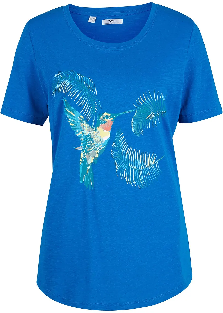 Baumwoll Shirt mit Druck