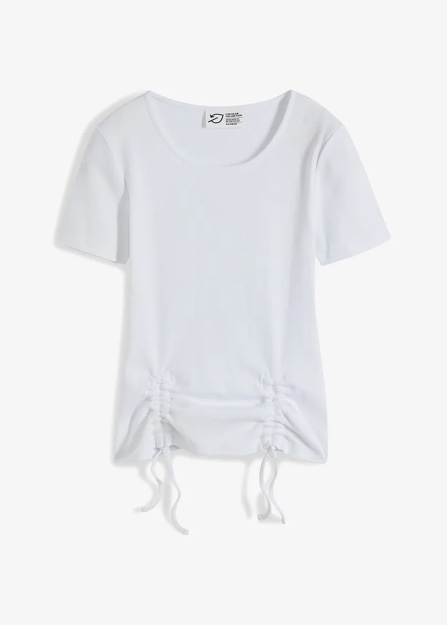 Rippshirt aus reiner Bio-Baumwolle