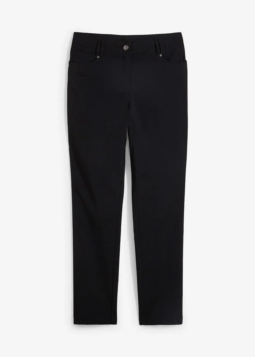 Bengalin-Stretch-Hose mit Bequembund, Straight
