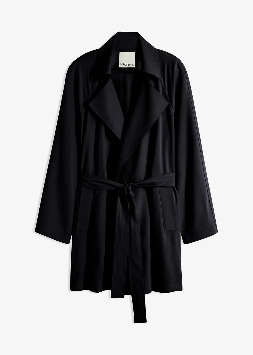 kurzer Trenchcoat