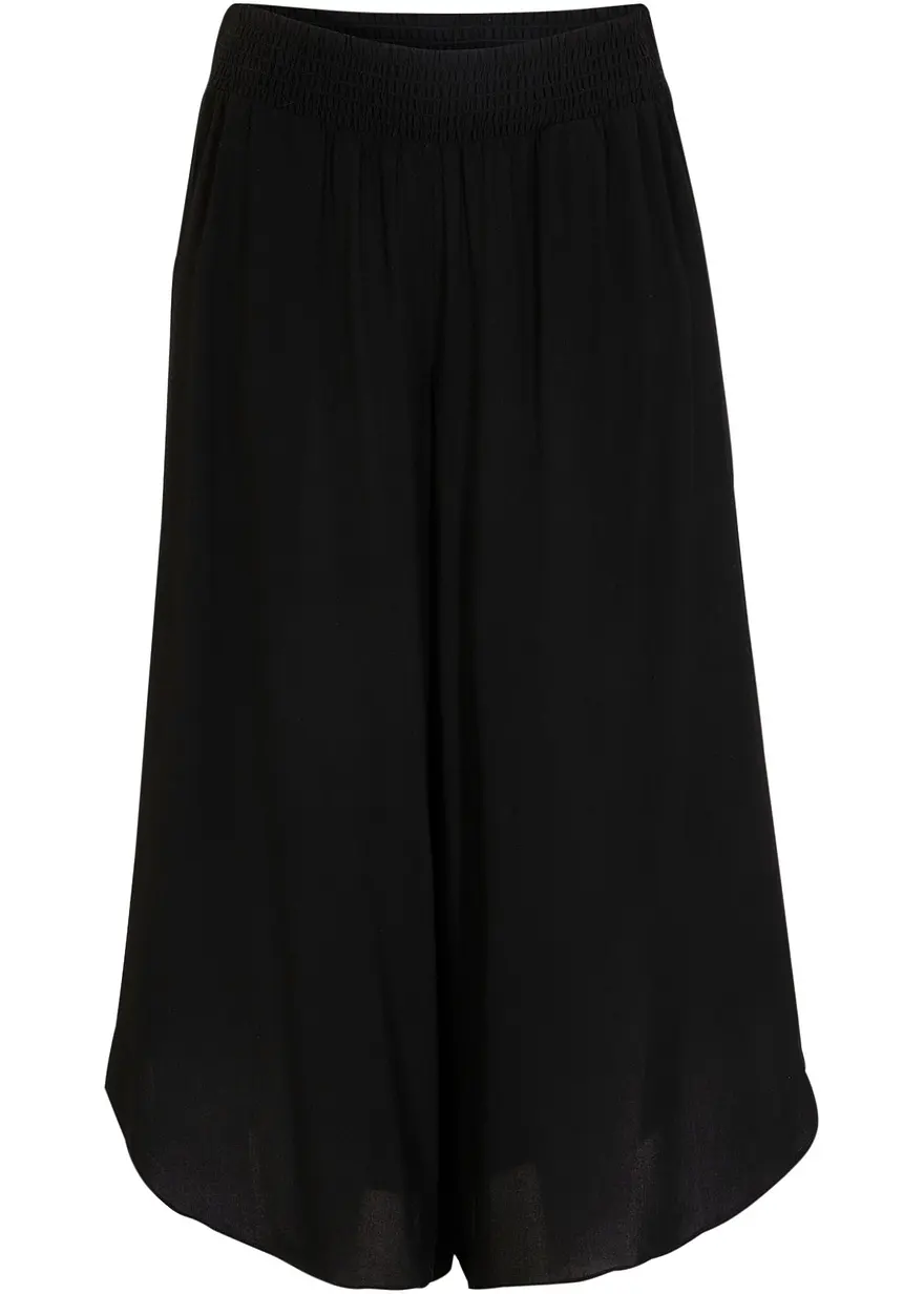 Wadenlange Culotte aus nachhaltiger Viskose