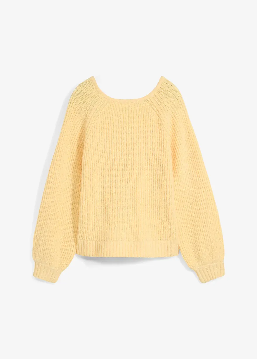 Wendestrickjacke mit Schleifen