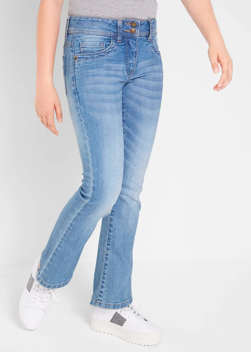 Bootcut Stretch-Jeans Mid Waist