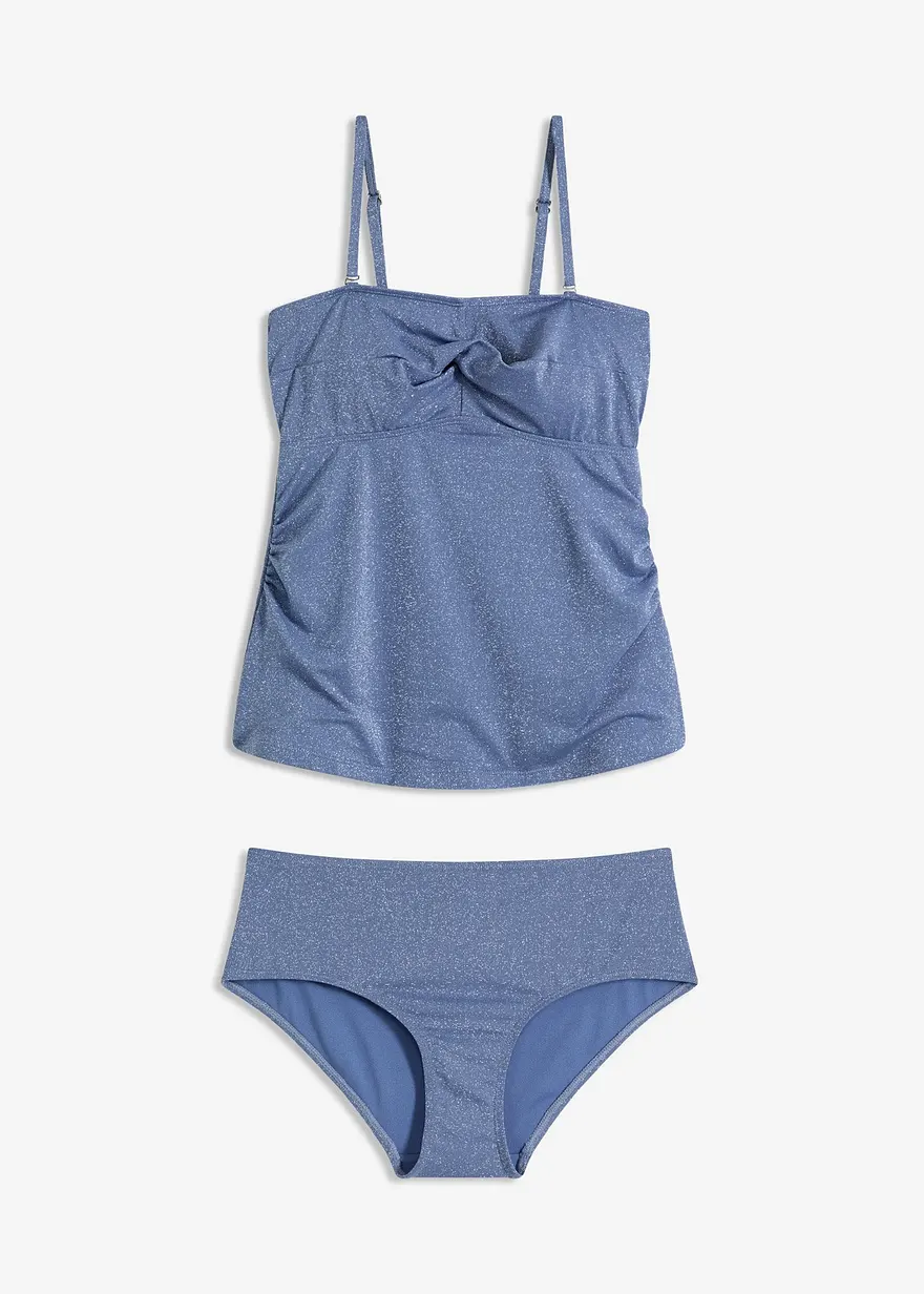 Tankini (2-tlg.Set) mit Glanzfäden