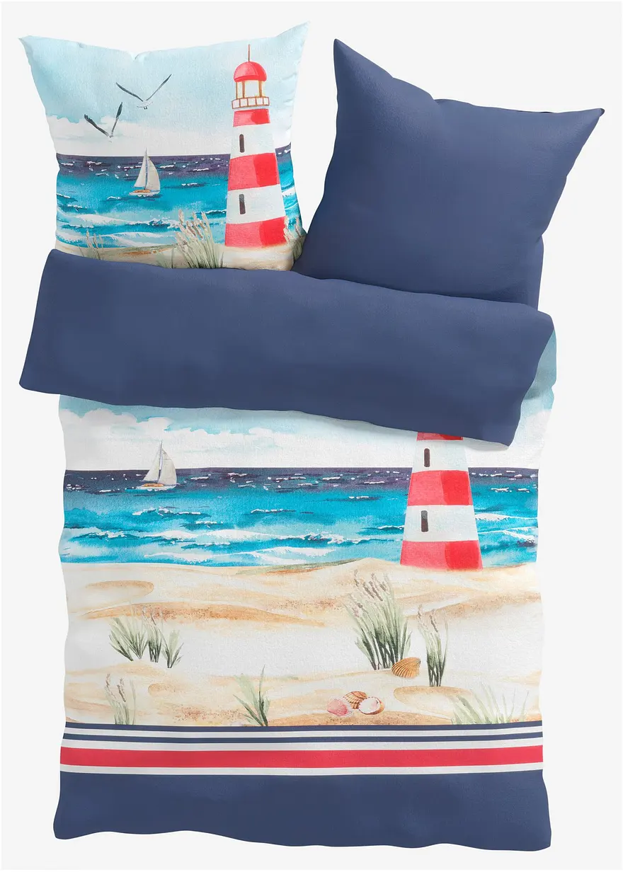 Bettwäsche mit maritimem Motiv