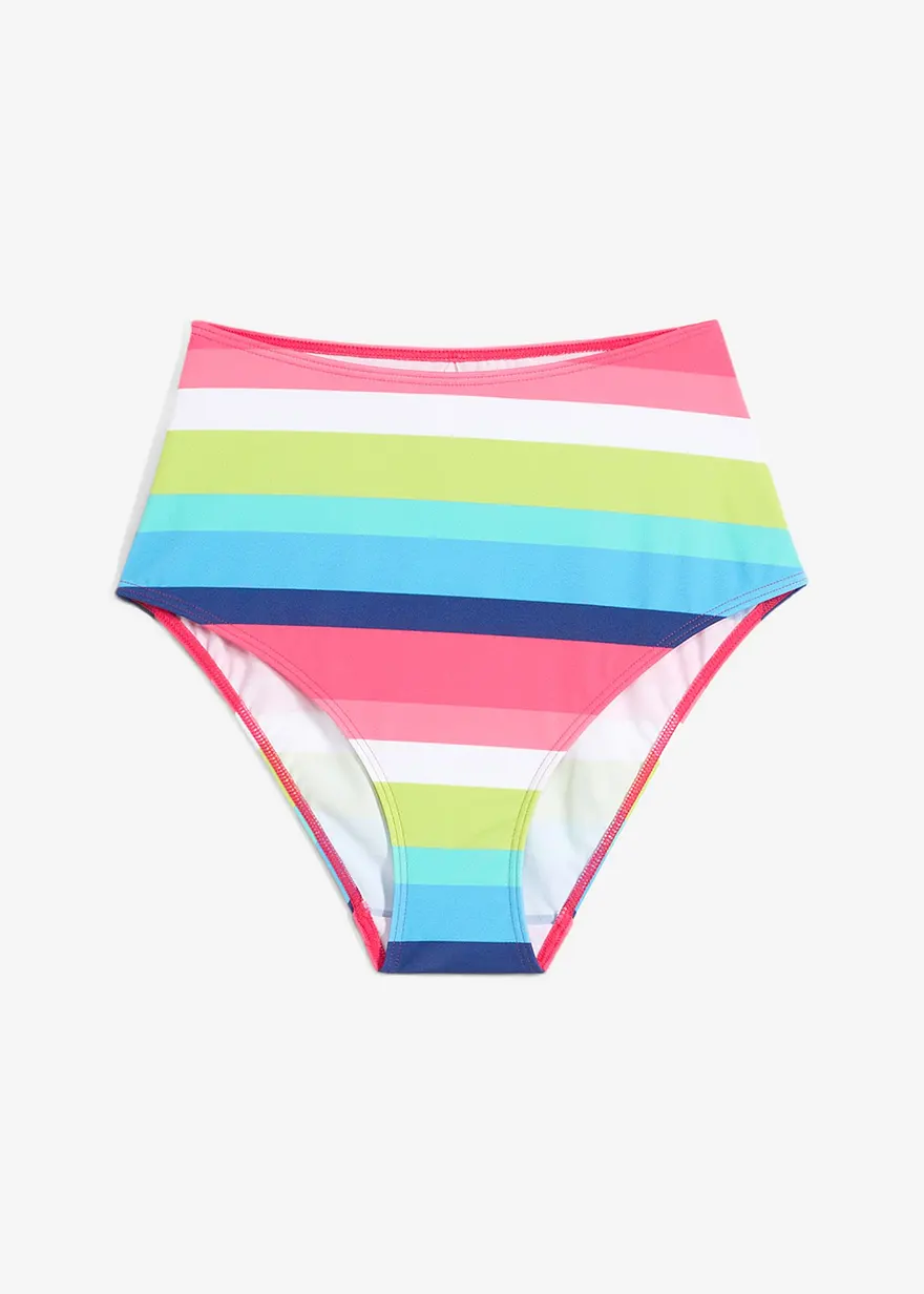 High waist Bikinihose aus recyceltem Polyamid