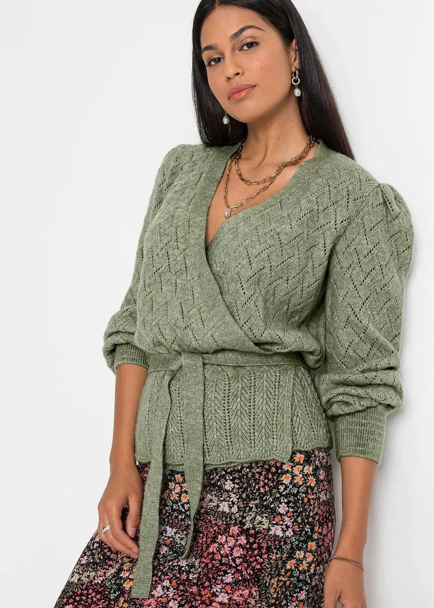 Wickelpullover