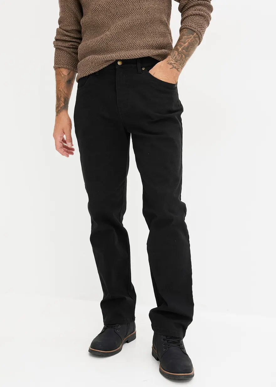 Classic Fit Stretch-Jeans, Straight