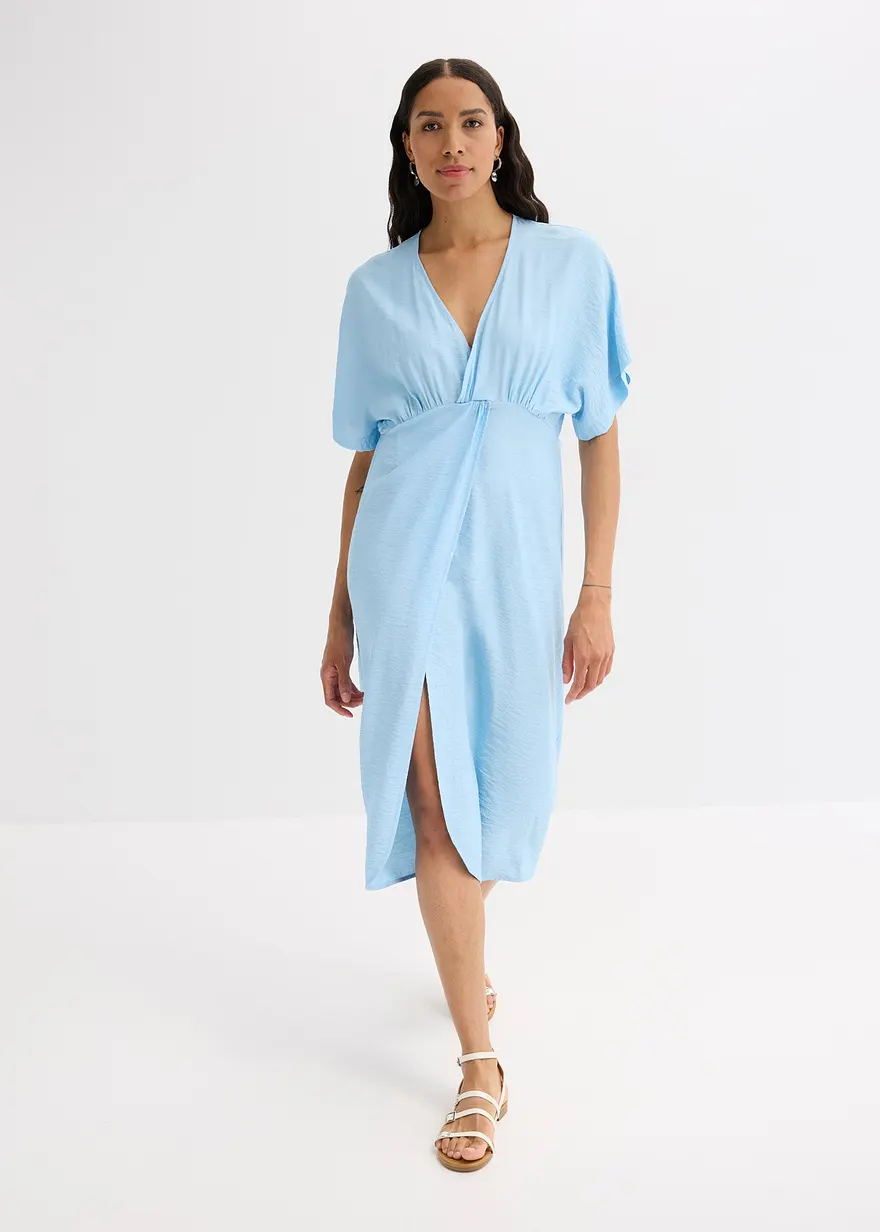 Tunika-Kleid aus Crinkle